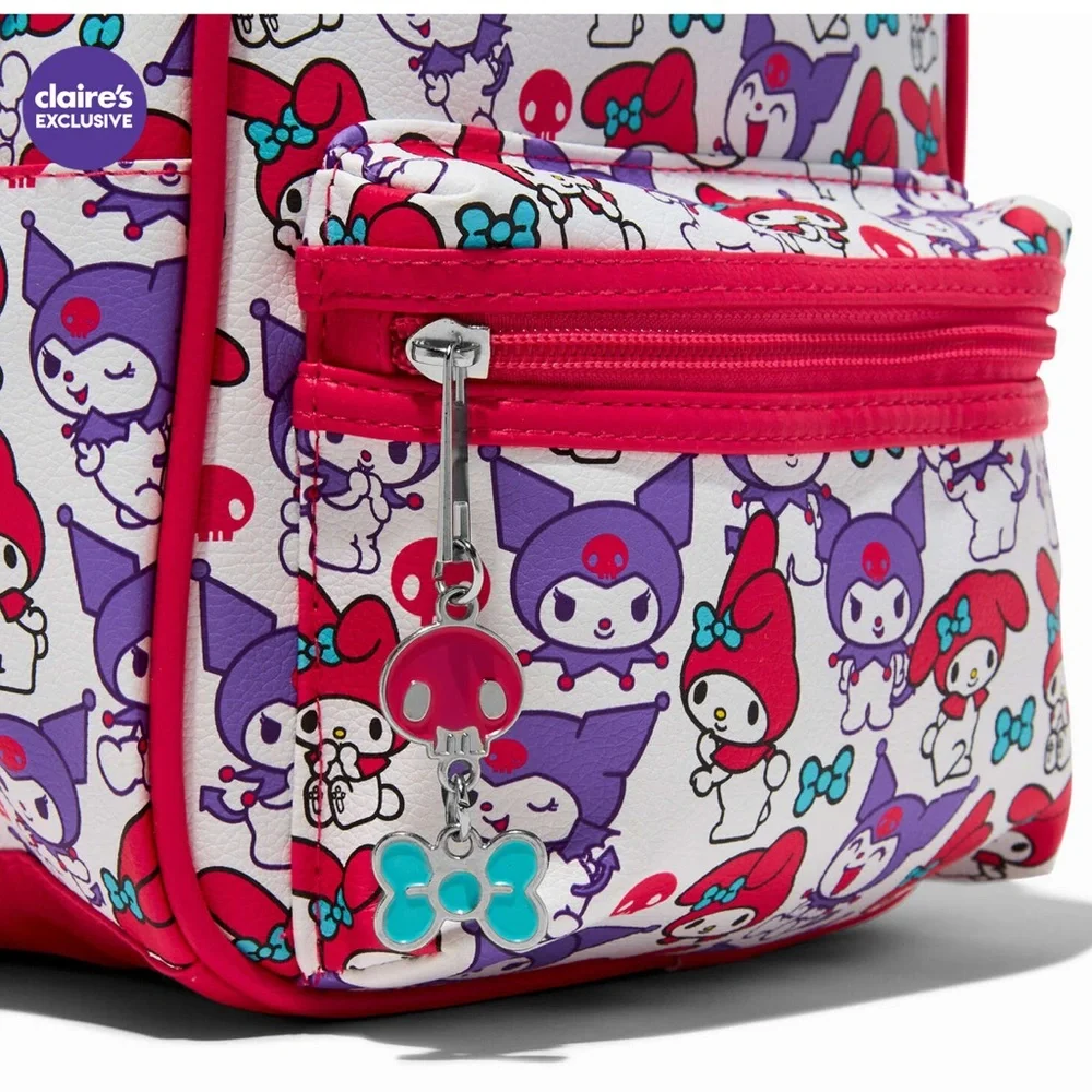 NWT! Sanrio Kuromi & My Melody Mini Backpack